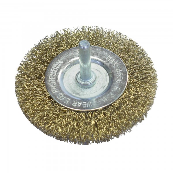 Cepillo bloque espiga 6 mm.  75 mm.