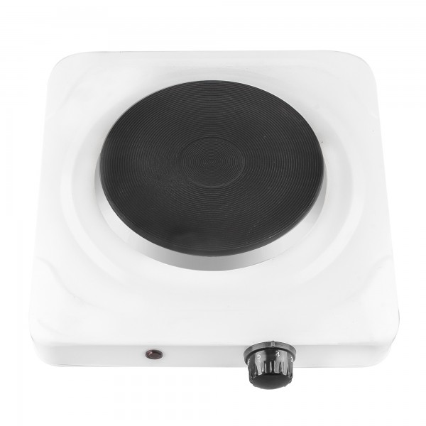 Hornillo elec. 1000w p/bl. blanco kuken