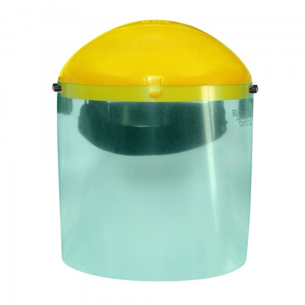 Protector facial visor claro y flexible