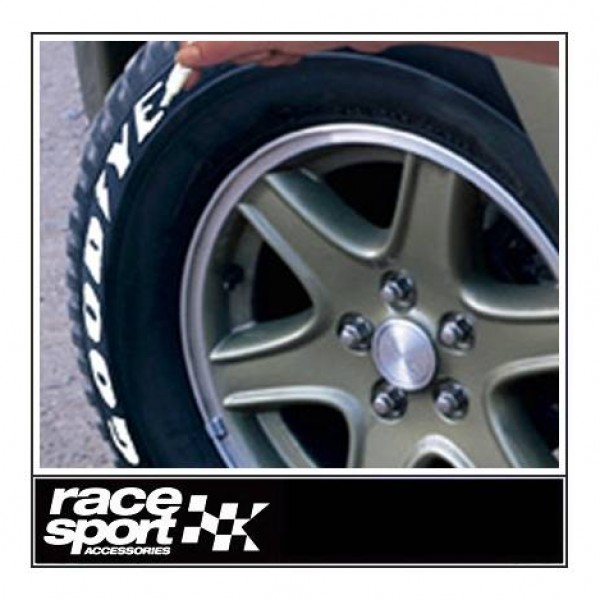 Rotulador blanco para neumáticos