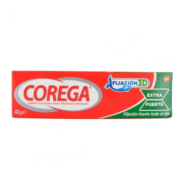 Corega Extra Fuerte Crema Fijadora 40 g