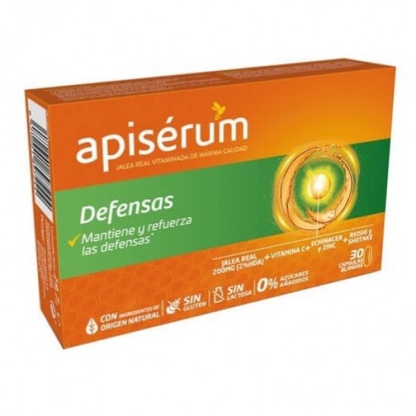 Apiserum Defensas 30 Caps