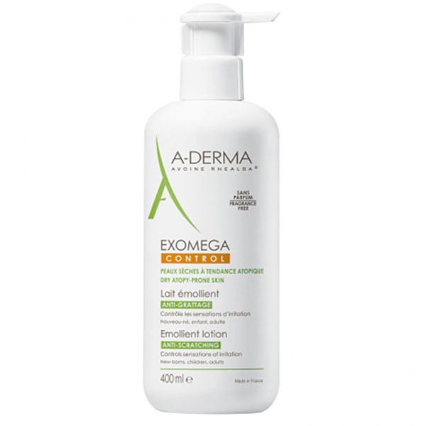 A-Derma Exomega Control Leche Emoliente Anti-rascado 400 ml