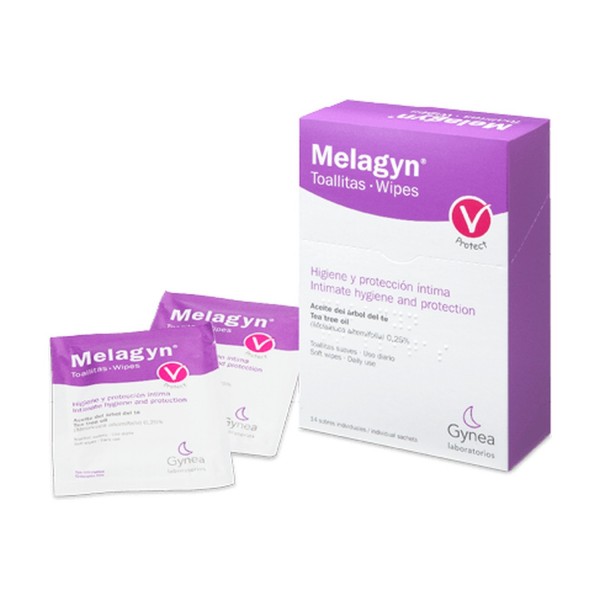 Melagyn 14 Toallitas Individuales