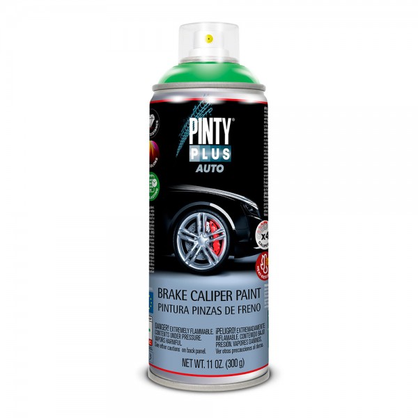 Pintura en spray auto 520 cc pinzas freno pf136 verde
