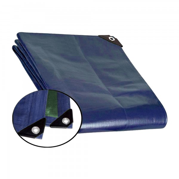 Toldo reforz. multiuso azul  5x8m