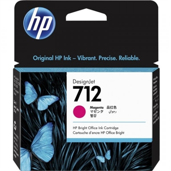 Hp cartucho 712 magenta