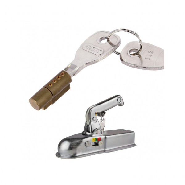 Cerradura Antirrobo Especial para Remolque Llaves incluidas