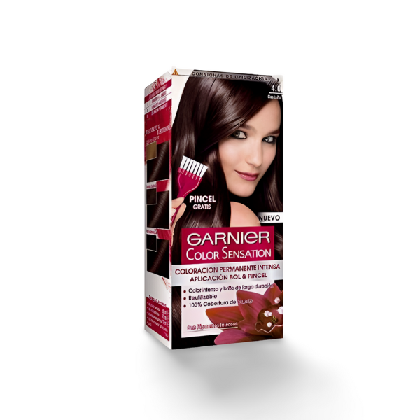 Garnier Sensation tinte Nº4 Castaño