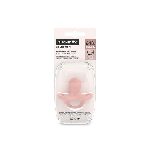 Suavinex Chupete Silicona Fisiologico Smoothie 6-18m
