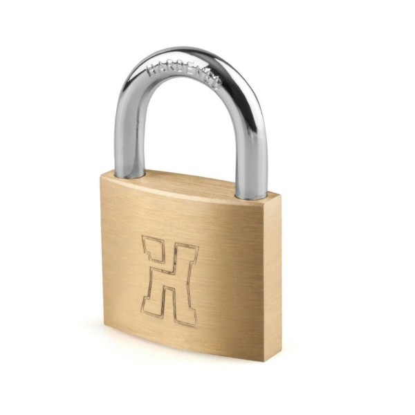 Candado laton  a/norm. 50mm.ll/ig.