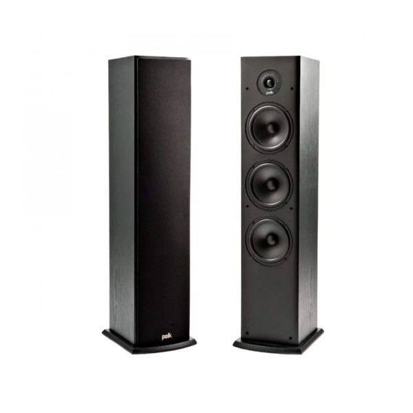 Polk audio t50 black / pareja de altavoces de pie