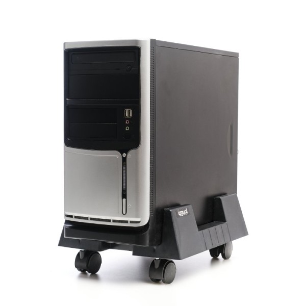 Iggual sop1 soporte cpu ajustable con ruedas