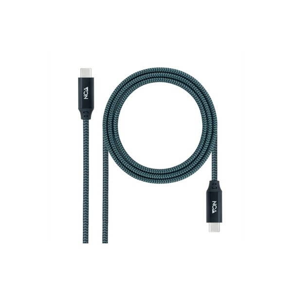 Nanocable cable usb 3.2 gen2x2 100w 4k usb-c 2m