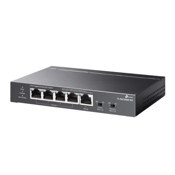 Tp-link ls108gp switch 8xgb poe+ 62w desktop