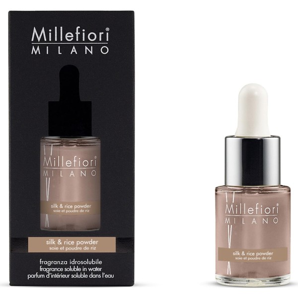 Millefiori milano agua perfumada silk & rice 15ml