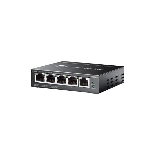 Tp-link es205gp switch 4xgb poe+ 1xgb 65w desktop