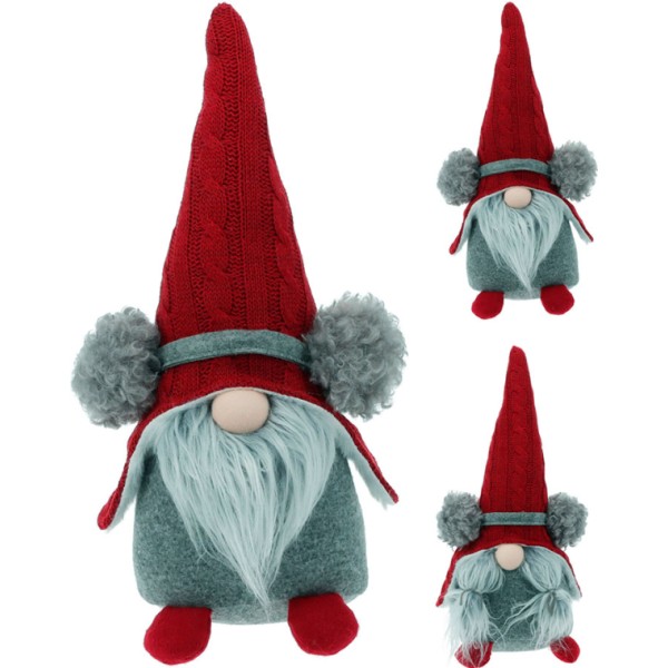 Gnomo rojo con orejeras, modelos variados
