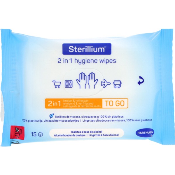 Sterillium Toallitas 2 en 1 15 Unidades