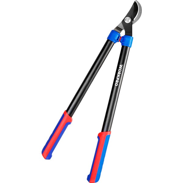 Tijeras poda dos manos bypass, ahorro esfuerzo, capacidad máxima corte ø44 mm, 71 cm