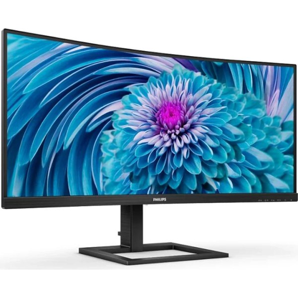 Philips 346e2cuae monitor 34"wqhd hdmi dp usb cur