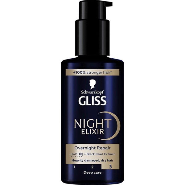 Schwarzkpof gliss night serum capilar cabello seco 1un