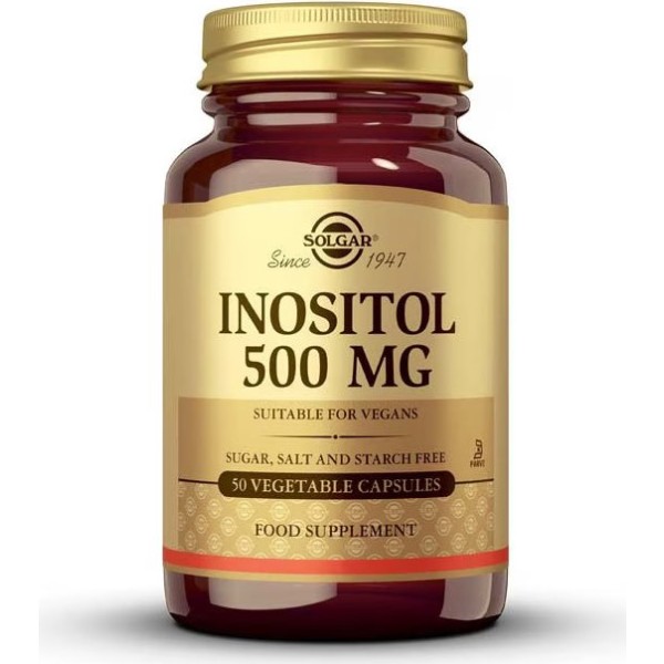 Solgar Inositol 500 Mg 50 Caps Solgar