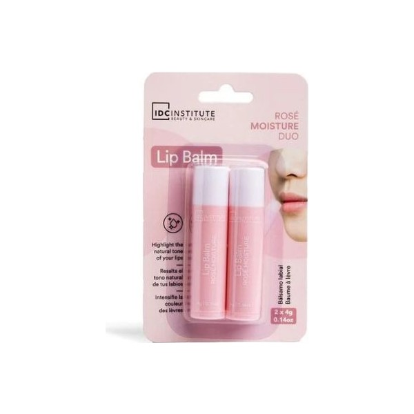 IDC Bálsamo labial Moisture 2 unidades