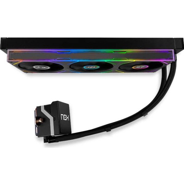 Nox ventilador hummer m-360 lcd kit rl mag. argb n