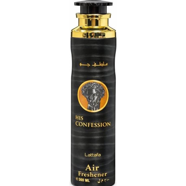 Lattafa his confession air freshener 300ml vaporizador