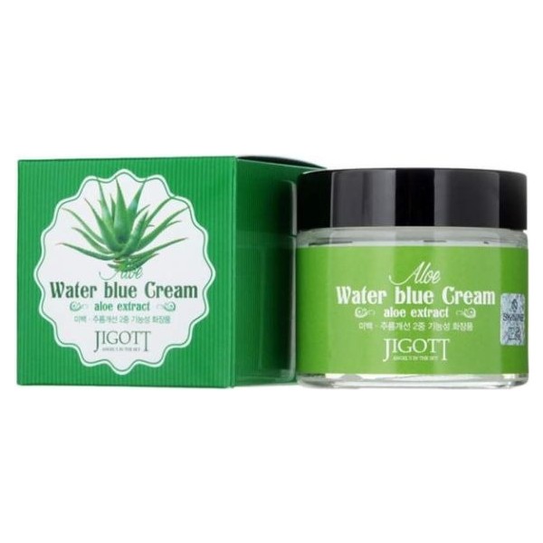 Jigott water blue cream extracto de aloe tarro tarro 100ml